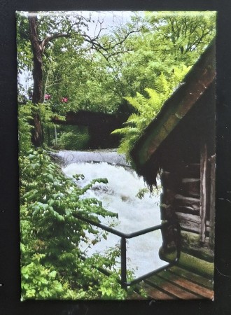 Mølla ved Hønse Lovisas hus - 76 x 53 mm kjøleskapsmagnet